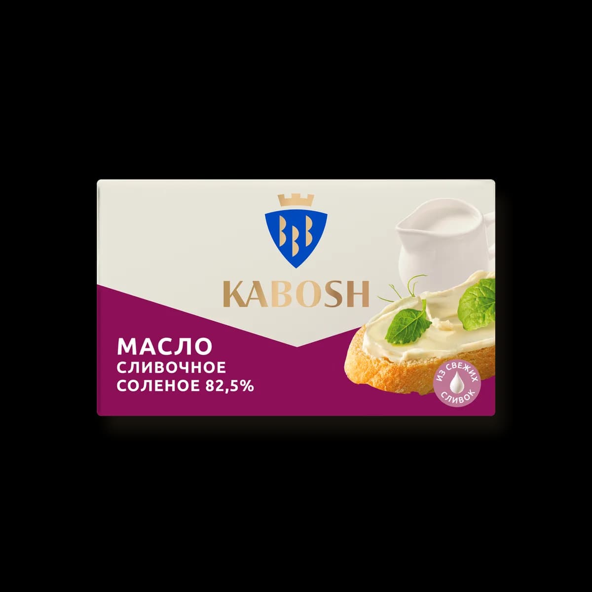 Масло сливочное соленое Традиционное 82,5% 180г
